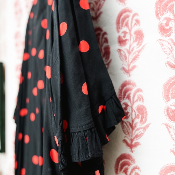 sweet polka dot springy GANNI dress - Picture 5 of 7